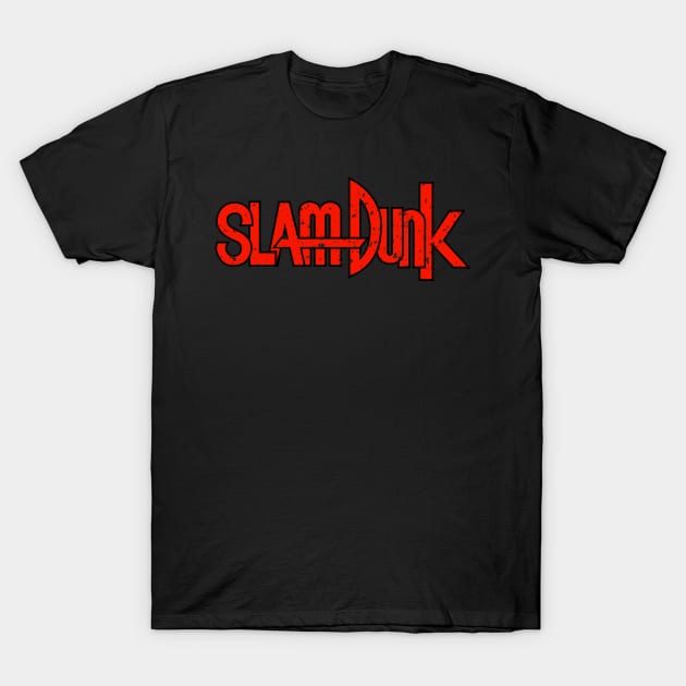Slam Dunk Anime Manga Vintage Logo T-Shirt by Mandra